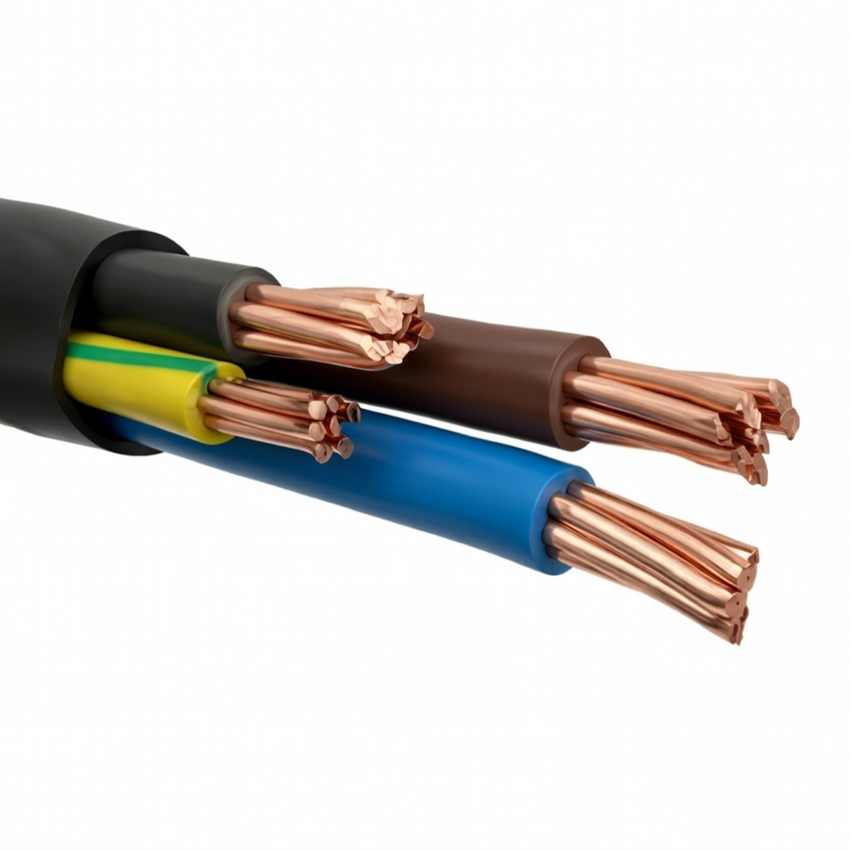 Кабель ВВГ 3х25+1х16 ГК ГОСТ